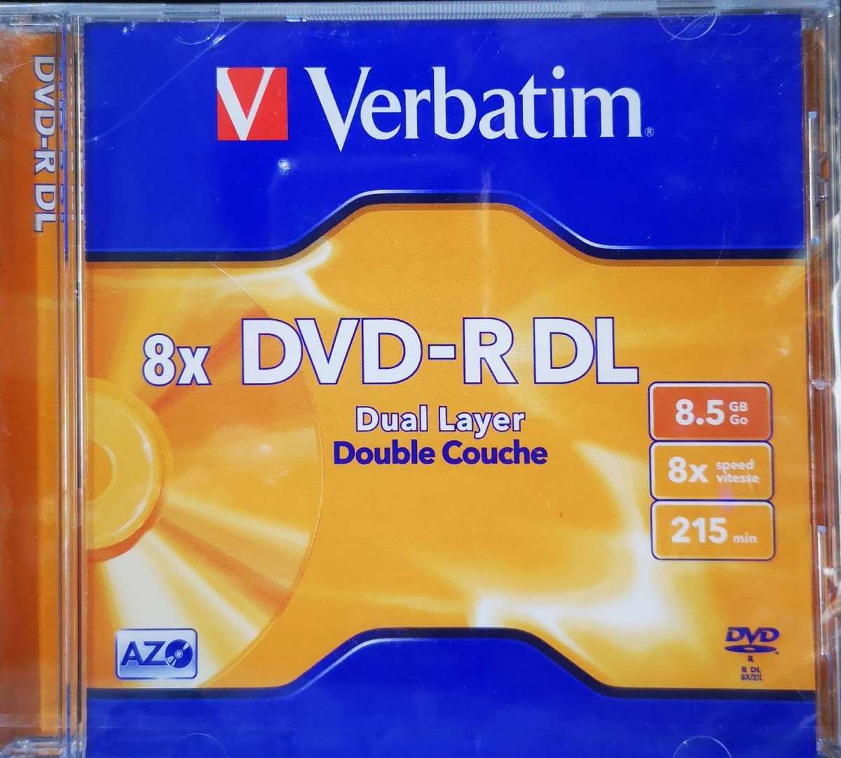 Verbatim 8x DVD-R DL [New]