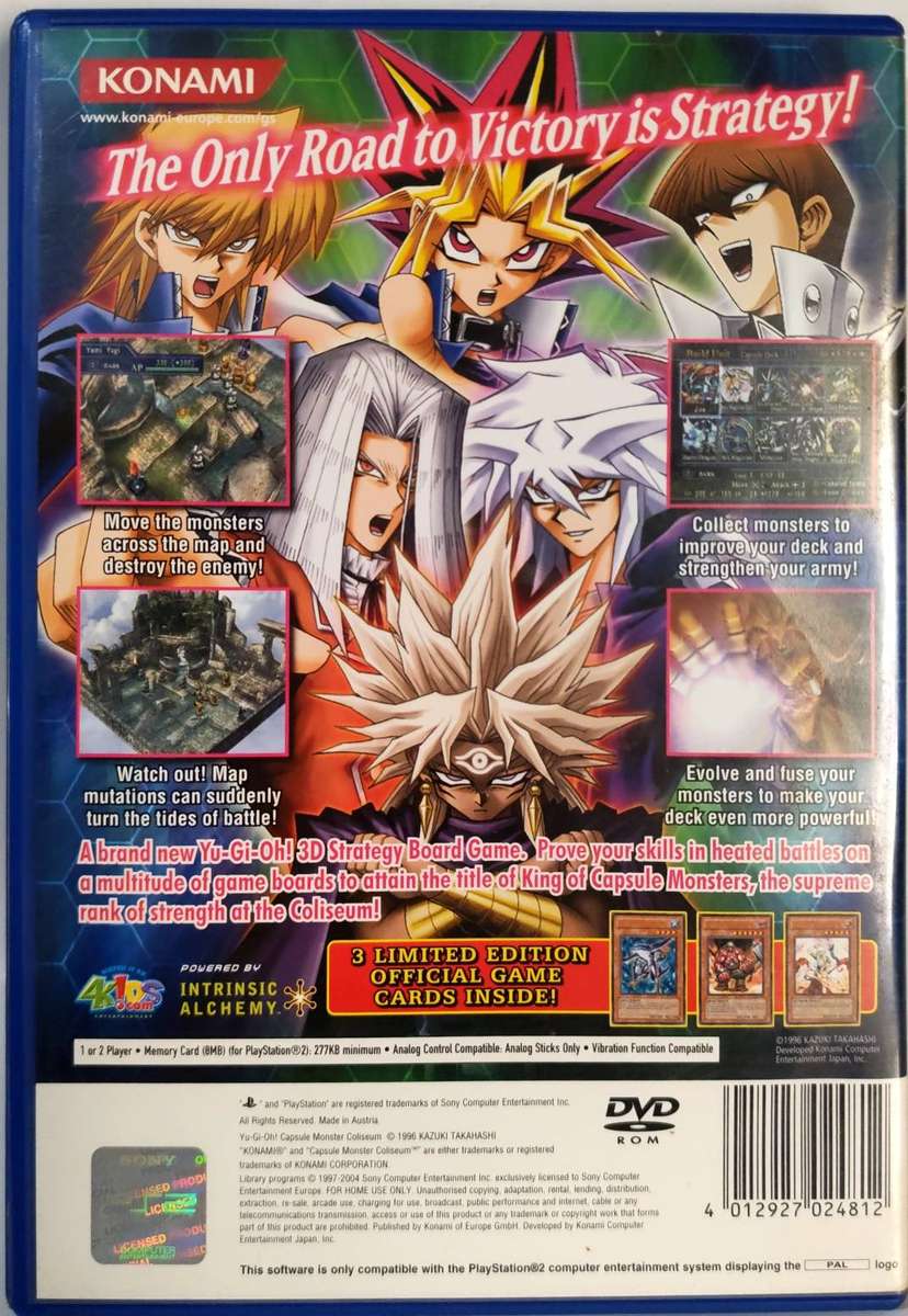 Yu-Gi-Oh! Capsule Monster Coliseum (PS2) (Mint)