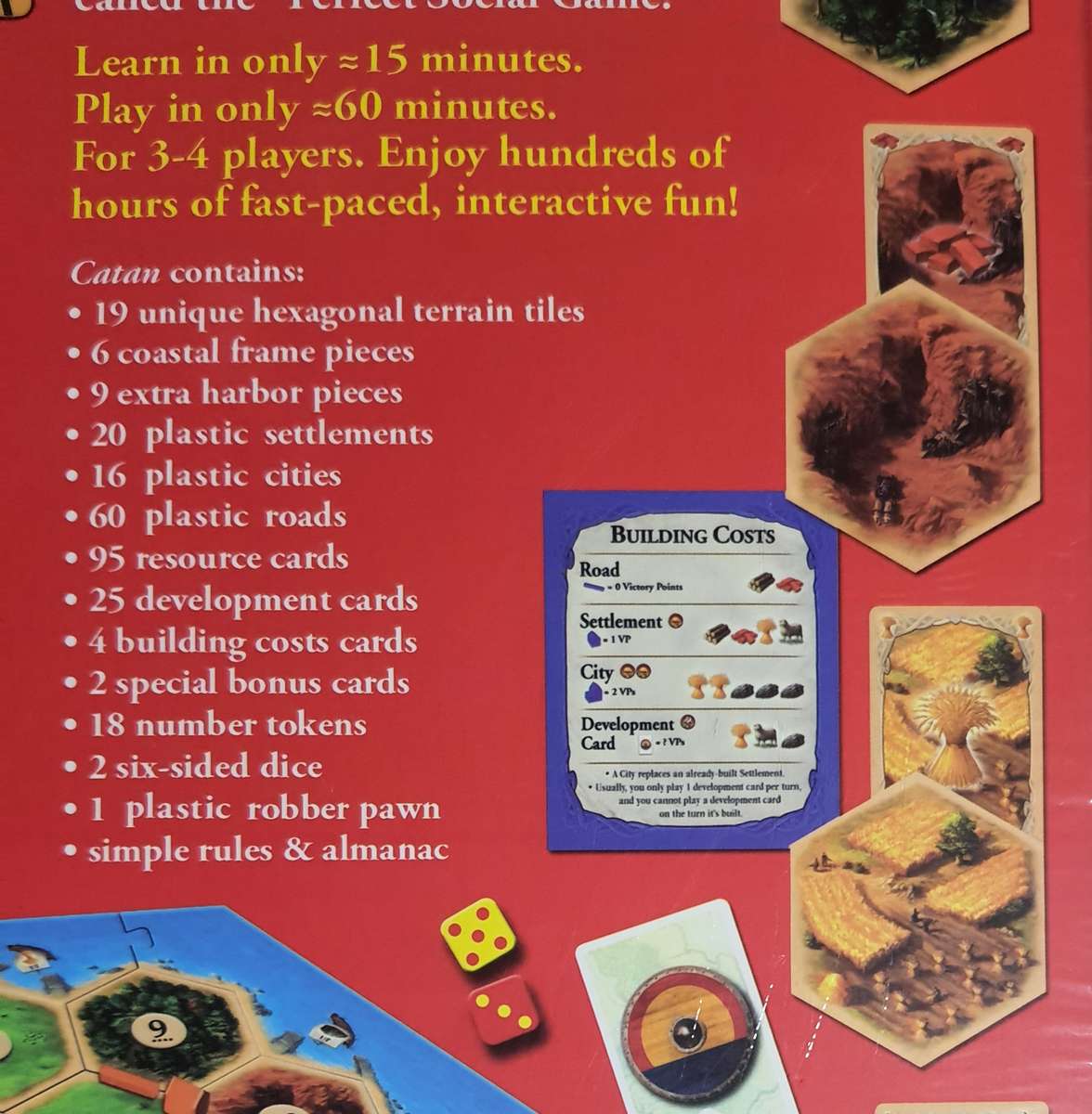 Catan Base Game (With Plastic Pieces) Brand New