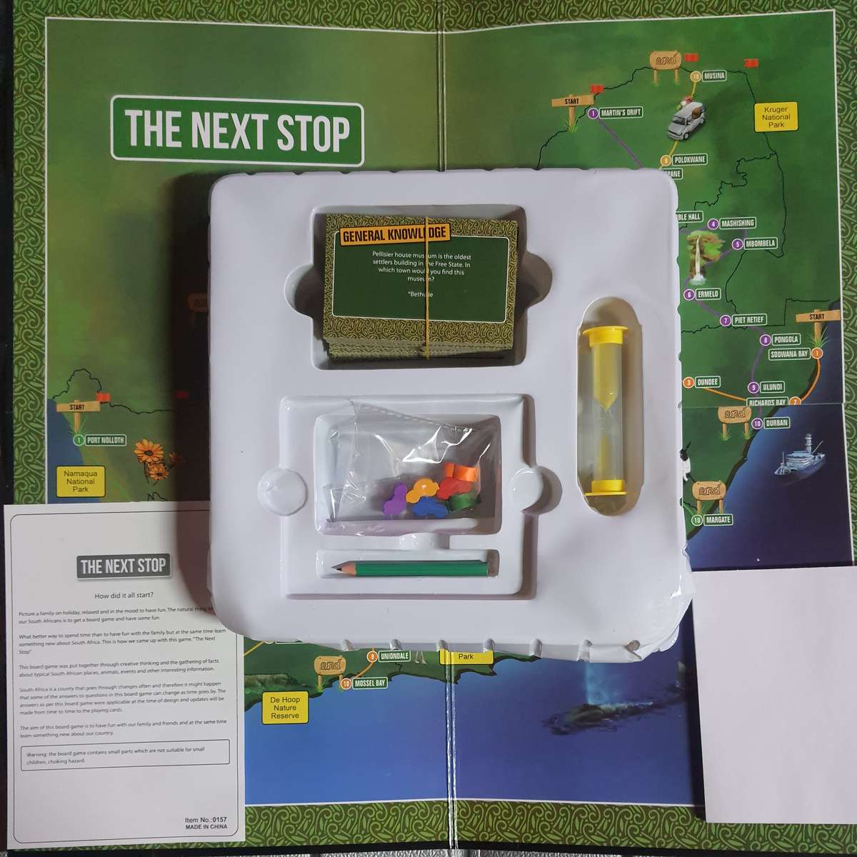 The Next Stop South African Board Game