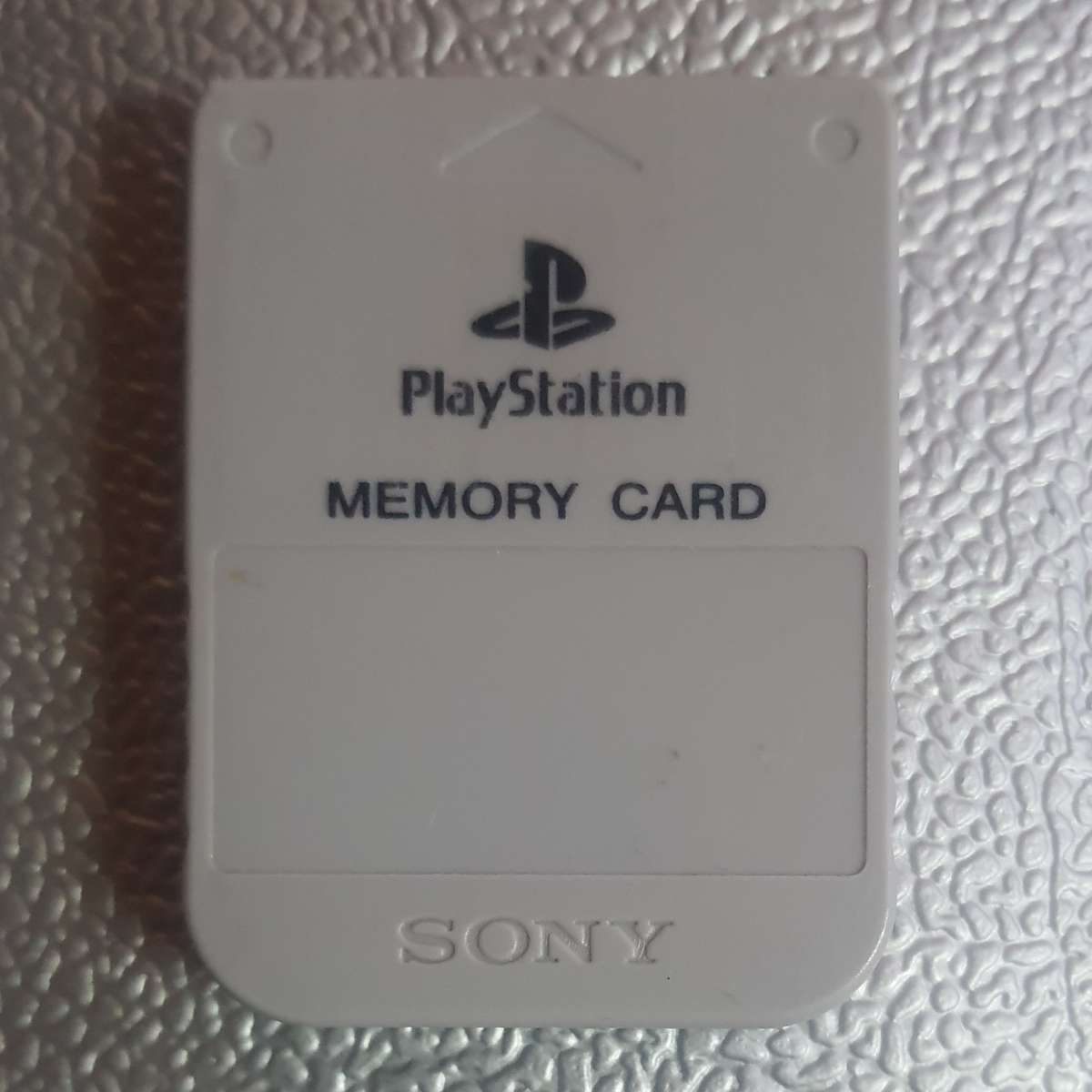 PS1 Memory Card Used