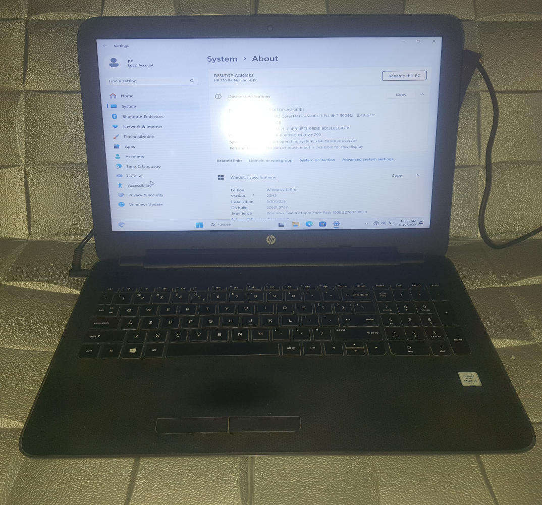 HP i5 6th Gen Laptop Used