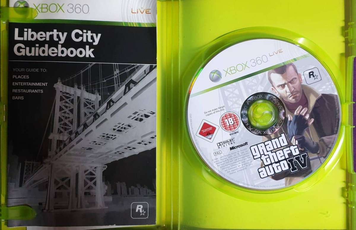 Xbox 360 GTA IV Game Used