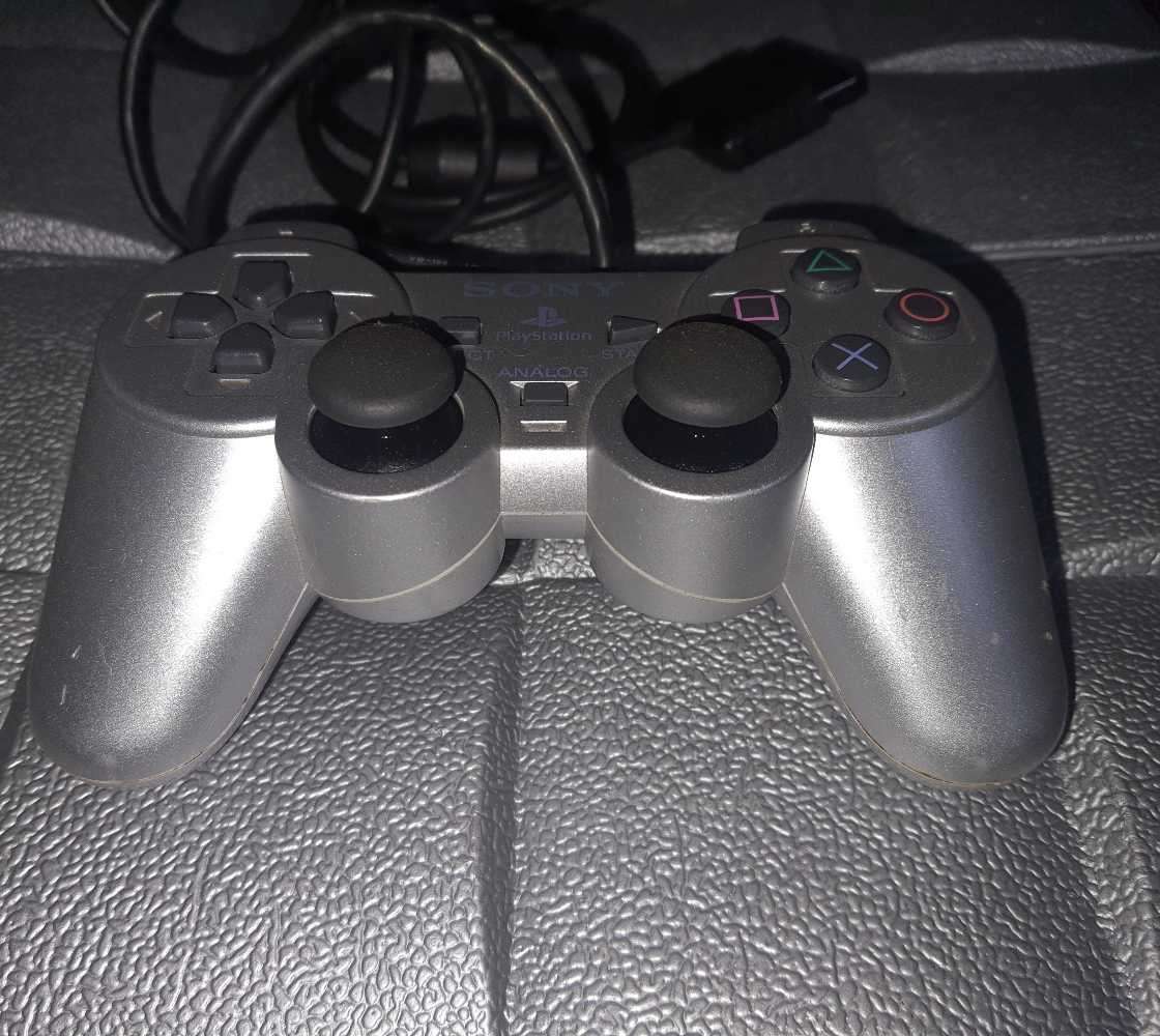 Playstation 2 Wired Controller (Silver) Used