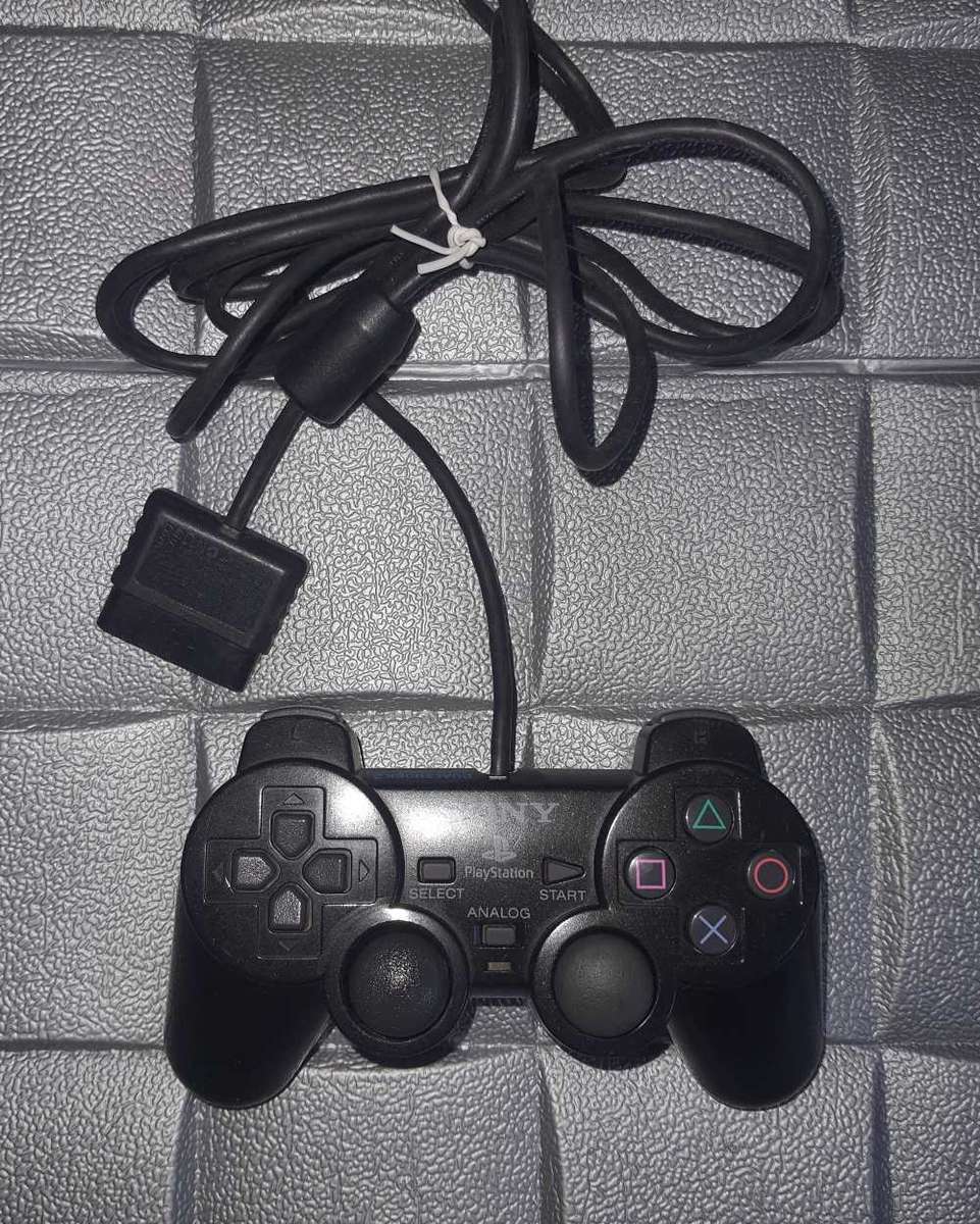 PS2 Original Wired Controller (Black) Used