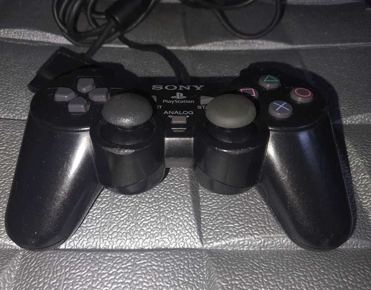 PS2 Original Wired Controller (Black) Used