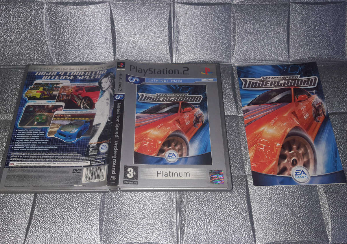 Need for speed Underground 1 PS2 Game Used