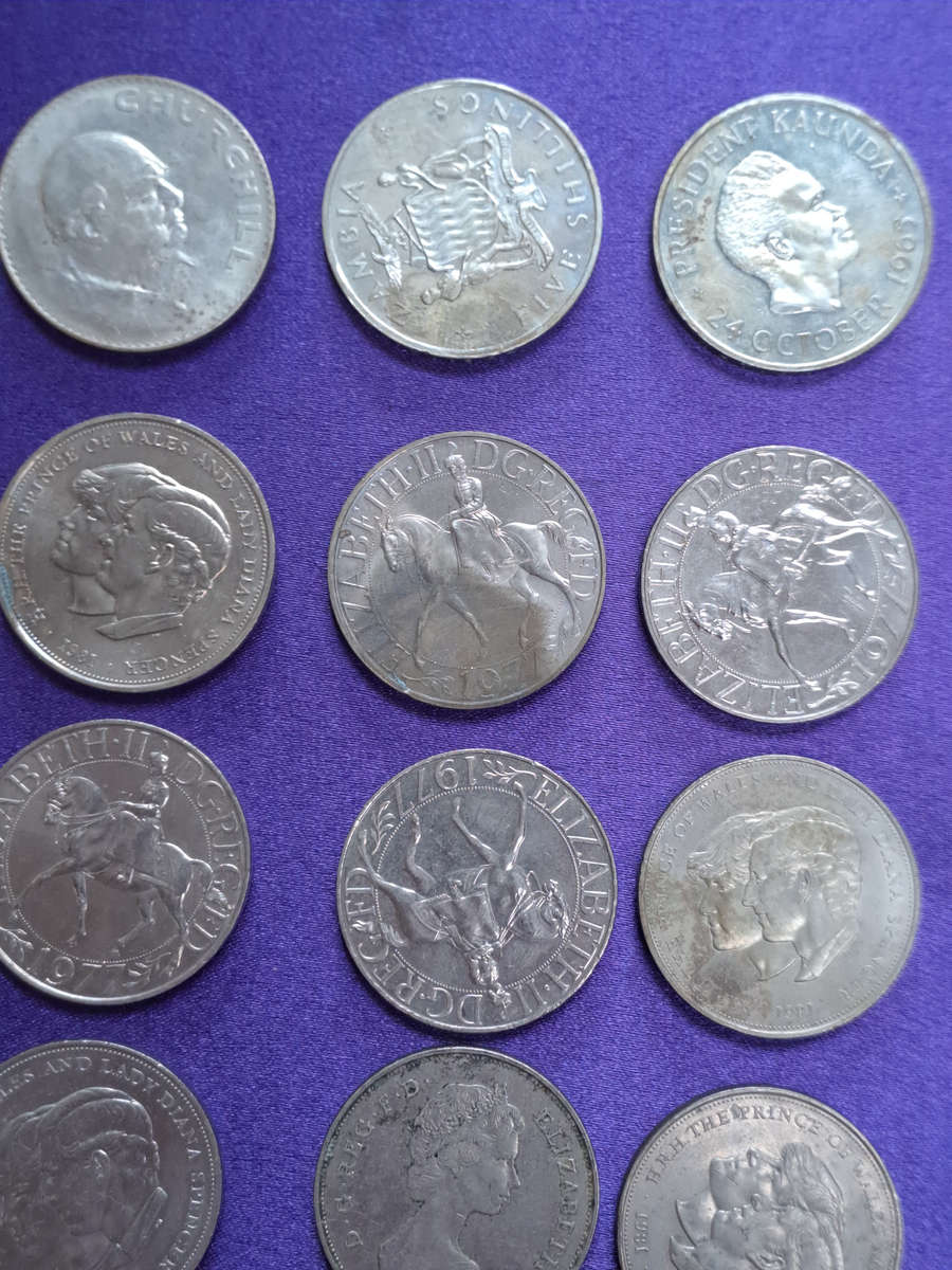 British Crown coins Lot 1