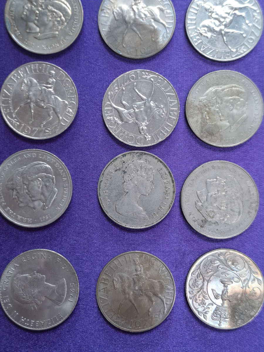 British Crown coins Lot 1