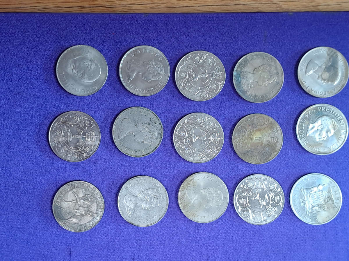 British Crown coins Lot 1