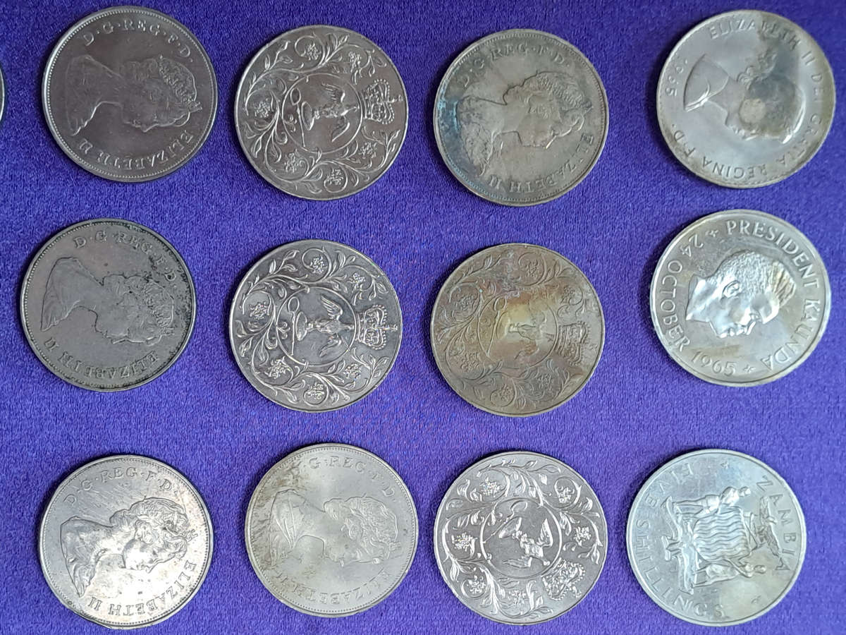 British Crown coins Lot 1