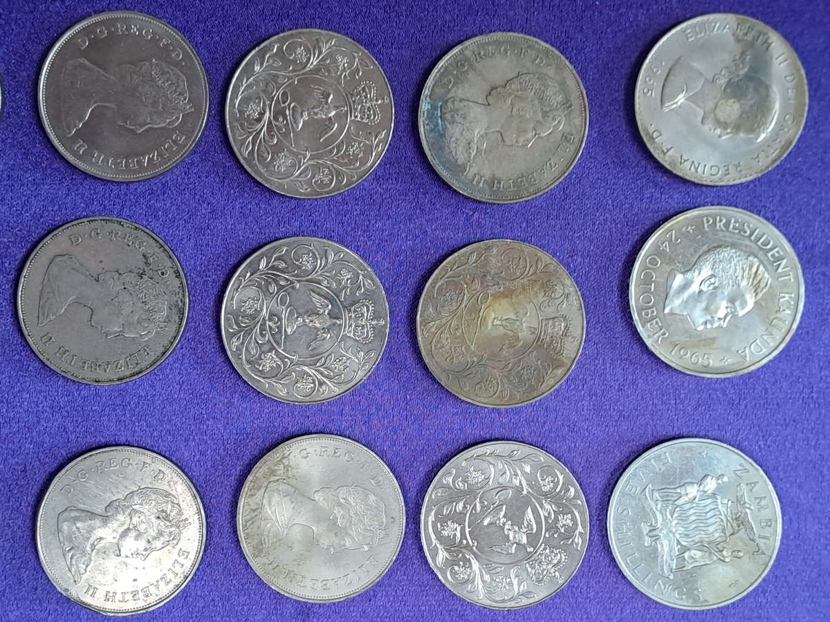 British Crown coins Lot 1