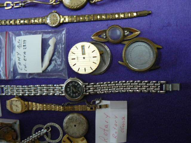 Lot of watch spares with new watch straps - Great value REDUCED!!!!!!!!!!!! WITH EXTRAS !!!!!!!!