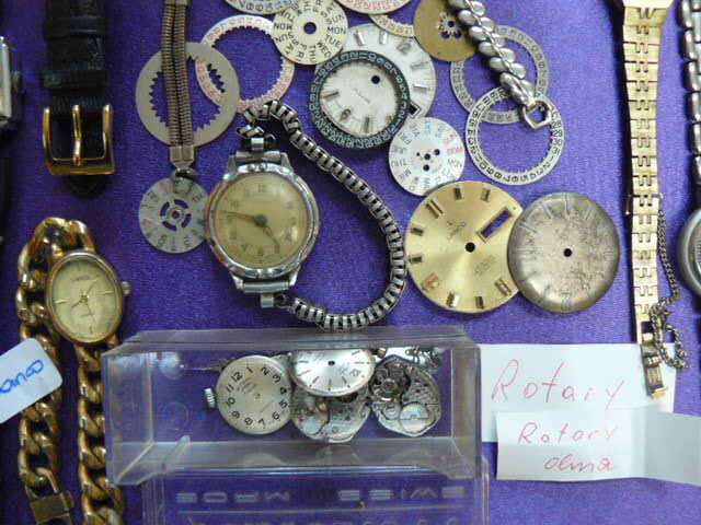 Lot of watch spares with new watch straps - Great value REDUCED!!!!!!!!!!!! WITH EXTRAS !!!!!!!!