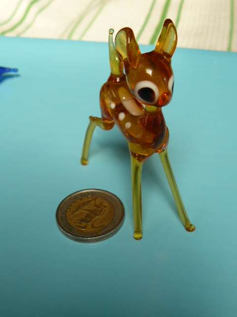 MURANO GLASS ORNAMENT BAMBI