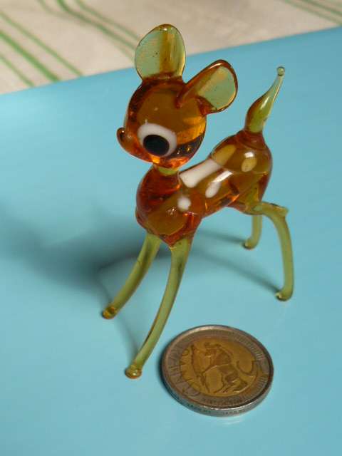 MURANO GLASS ORNAMENT BAMBI