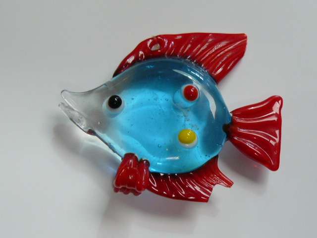 MURANO FISH GLASS ORNAMENT
