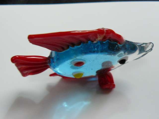 MURANO FISH GLASS ORNAMENT
