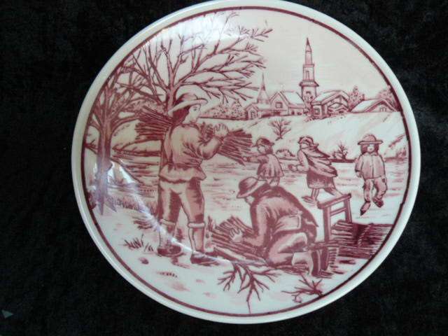 DELFT PINK PLATE 17 CM NO DAMAGE PRETTY