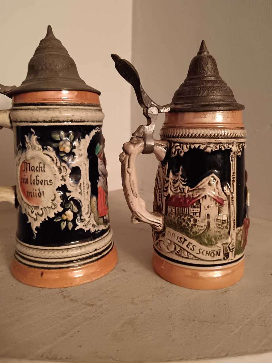 Pair of German Stein's