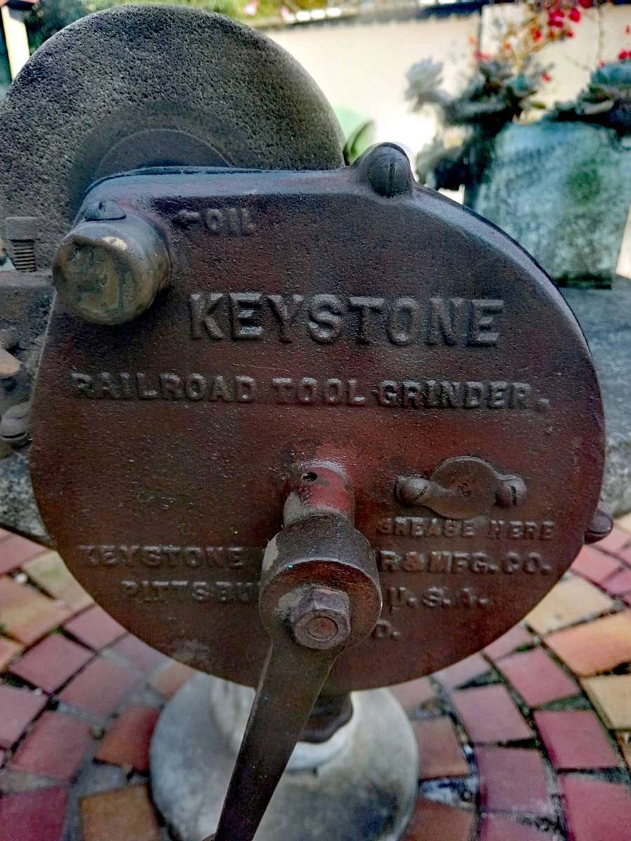 Vintage Keystone Railroad Tool Grinder