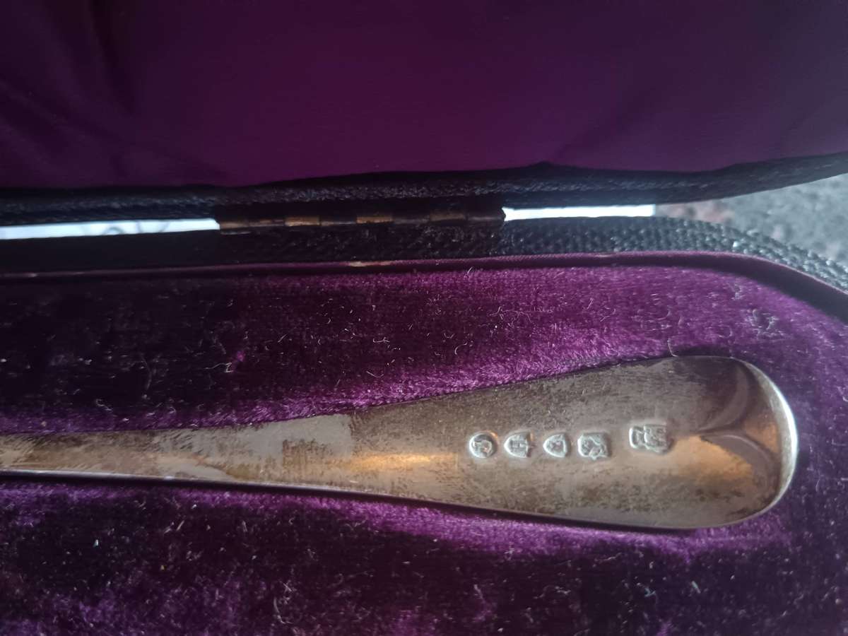 Hunt & Roskell Victorian Sterling Silver Christening Set - 130 grams