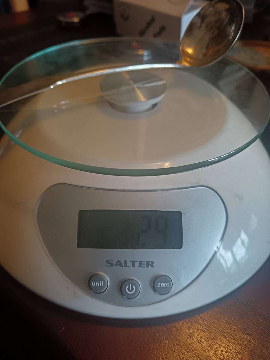 Austrian Silver Sauce Spoon