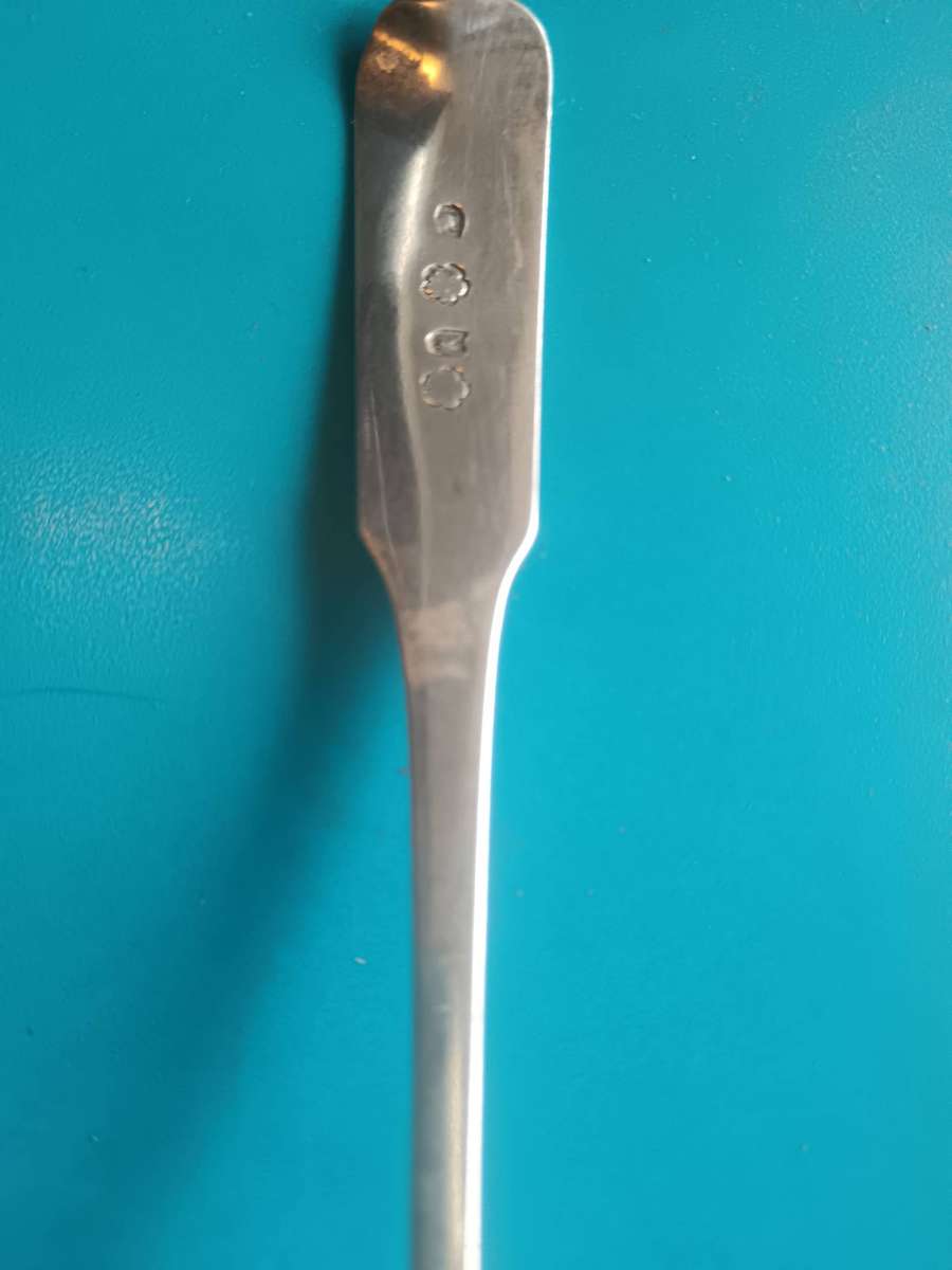 Austrian Silver Sauce Spoon