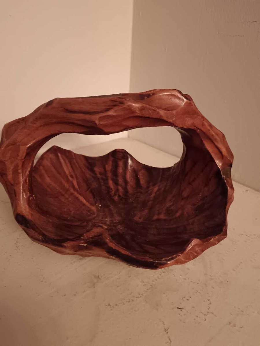 Burl Wood Basket