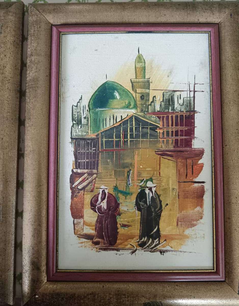 Pair of Morrocan Landscape Paintings