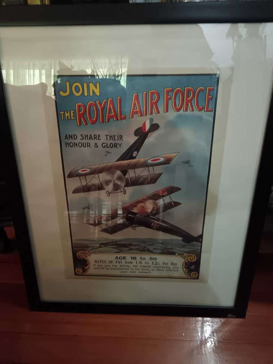 Royal Airforce Recruiting Poster