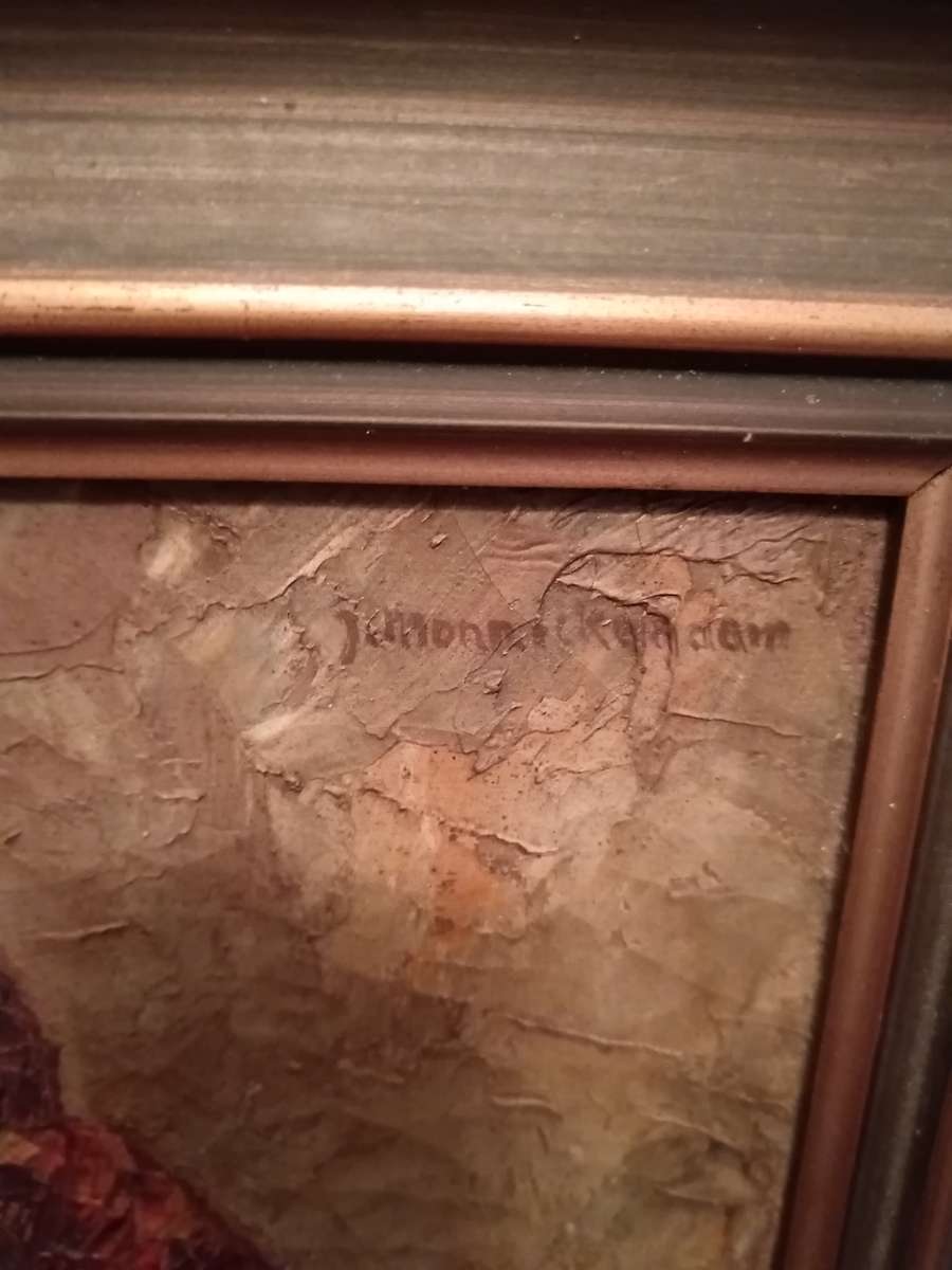 Painting by Jules Monnickendam Dutch Painter 1874 - 1943