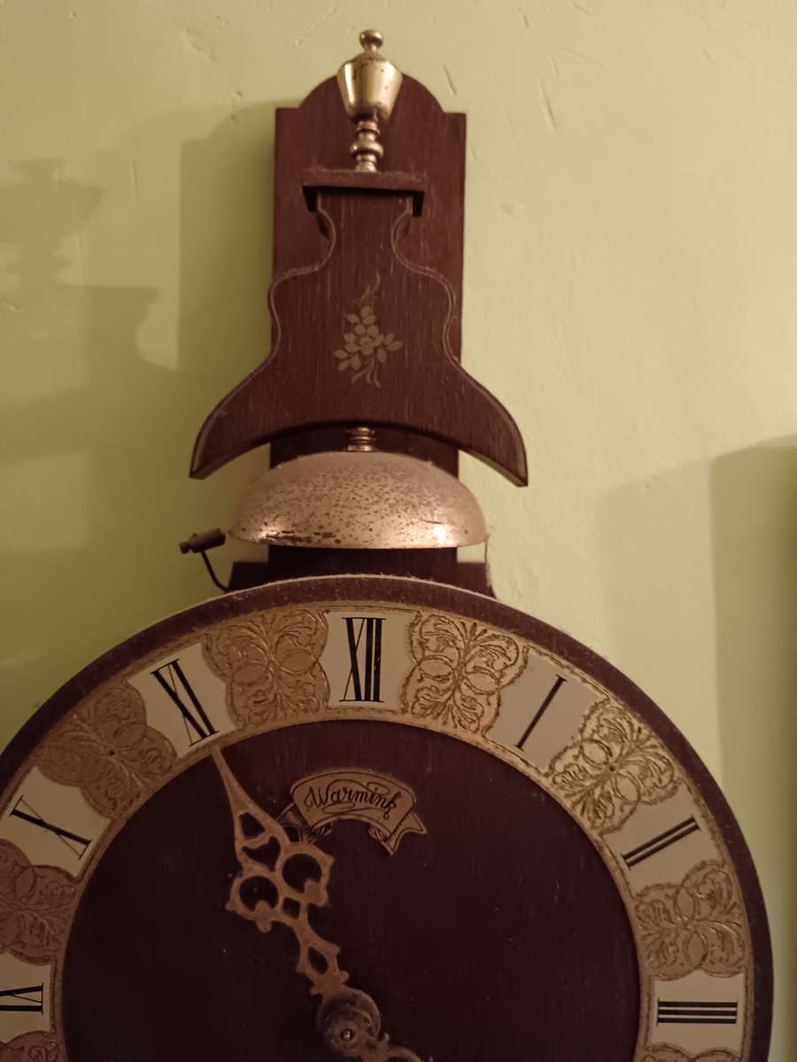 Warmink Wuba Dutch Vintage  Wall Clock - Working