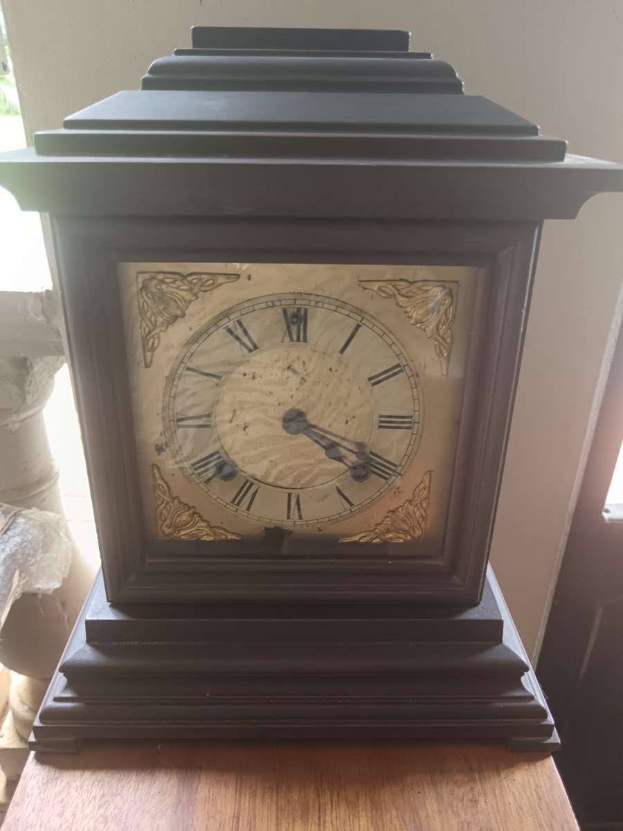 Wooden Ansonia Mantle Clock