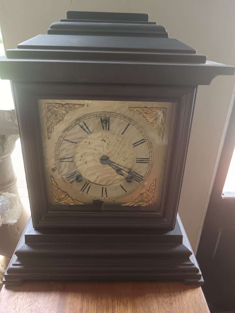Wooden Ansonia Mantle Clock