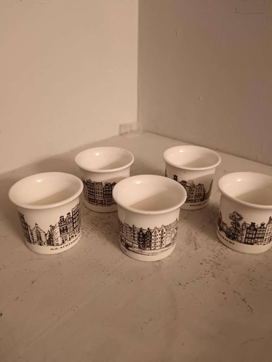 Villeroy & Boch Egg Cups x5 mde in Luxenbourg