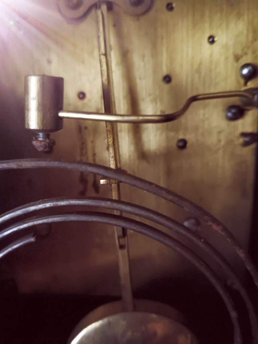 Napolean Hat mantel Clock Made in England