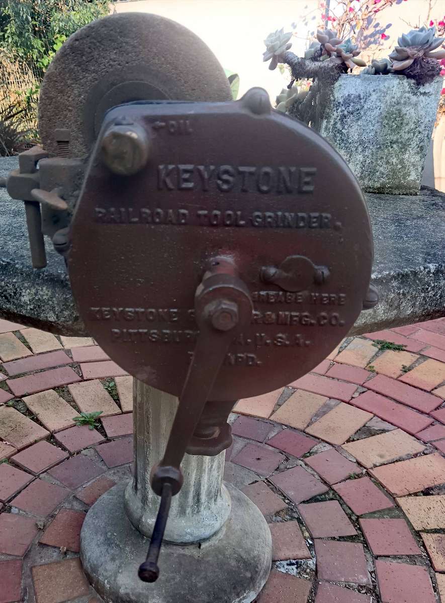 Vintage Keystone Railroad Tool Grinder