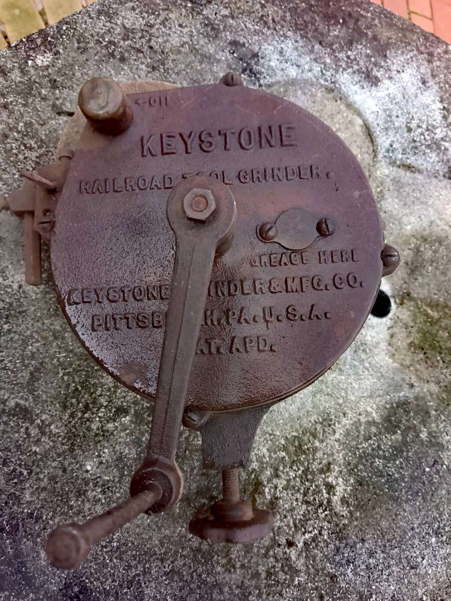 Vintage Keystone Railroad Tool Grinder