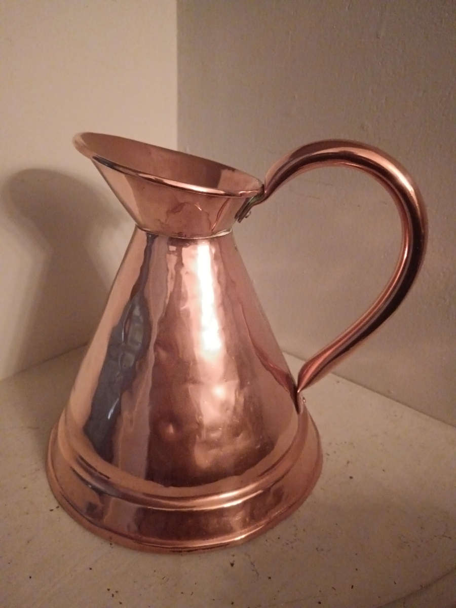Antique Copper Jug