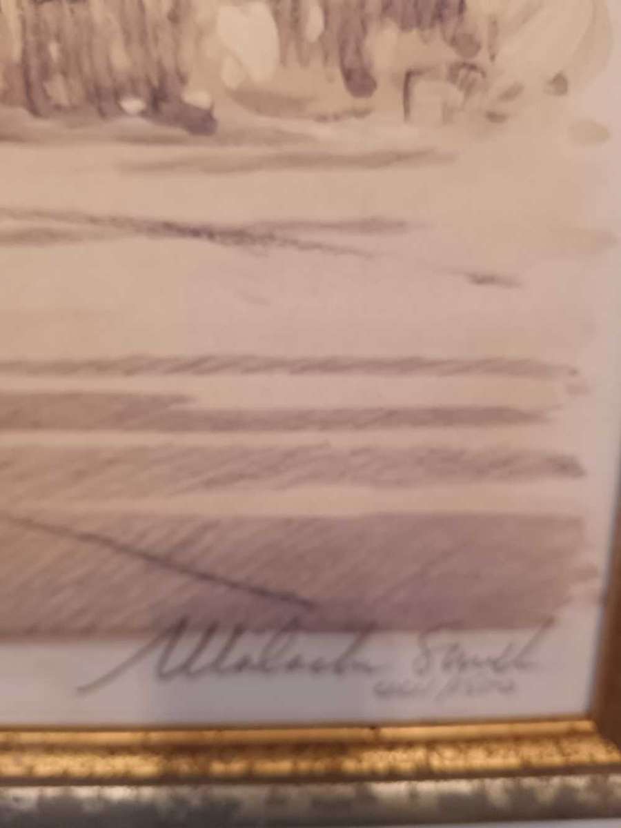 Malachi Smith Limited Edition Print 441 of 1500 Raadsaal Pretoria