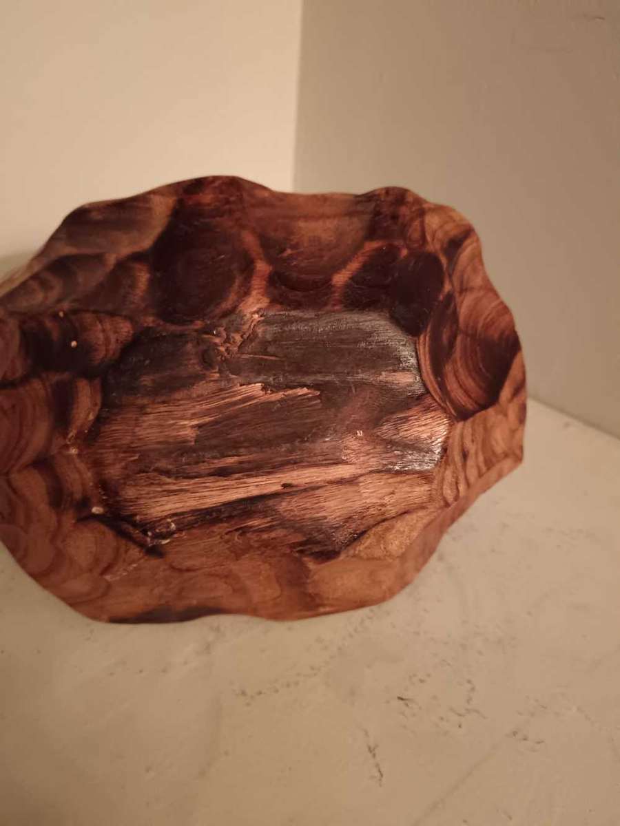Burl Wood Basket