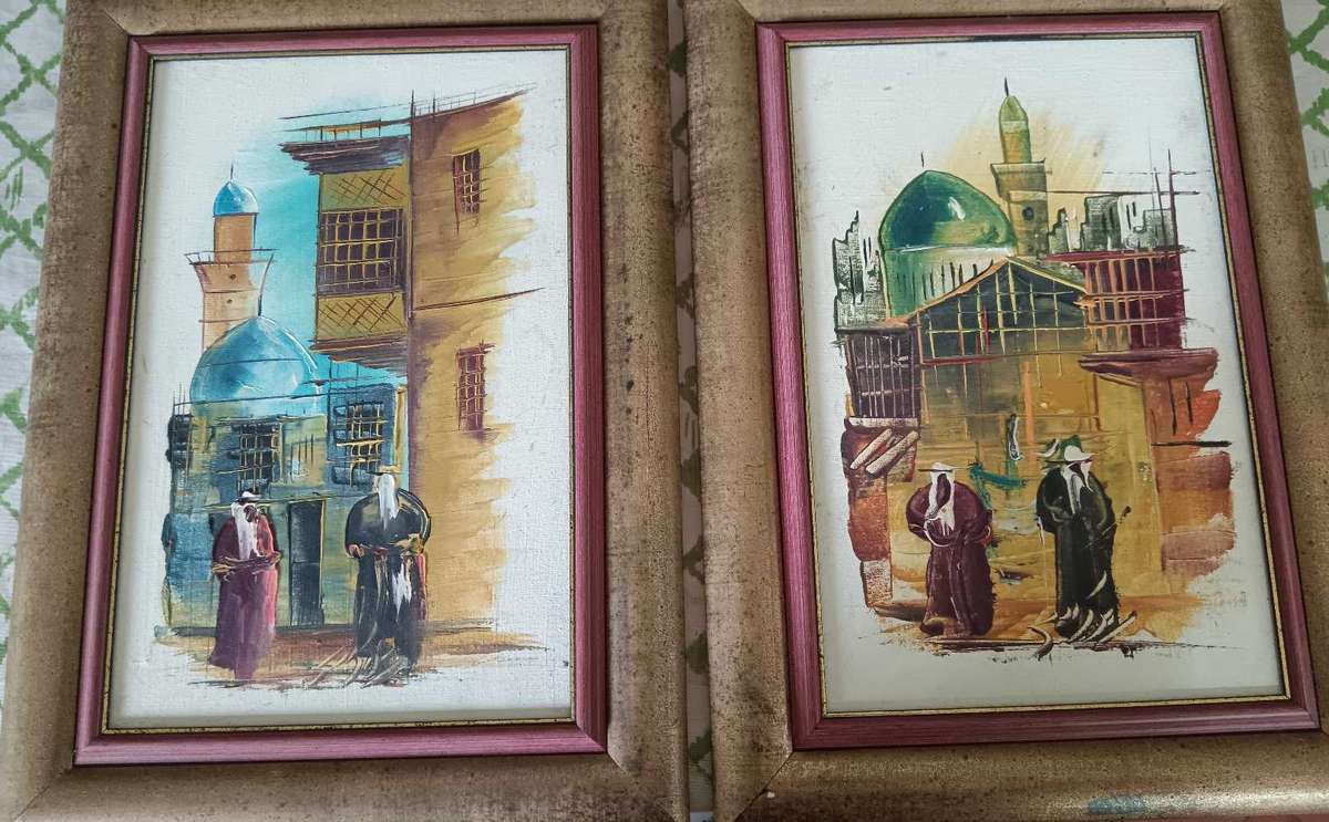 Pair of Morrocan Landscape Paintings