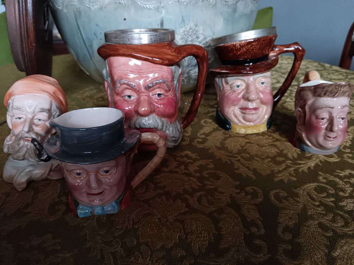 2x Lancaster Toby Jugs & 2x Beswick Toby Jugs