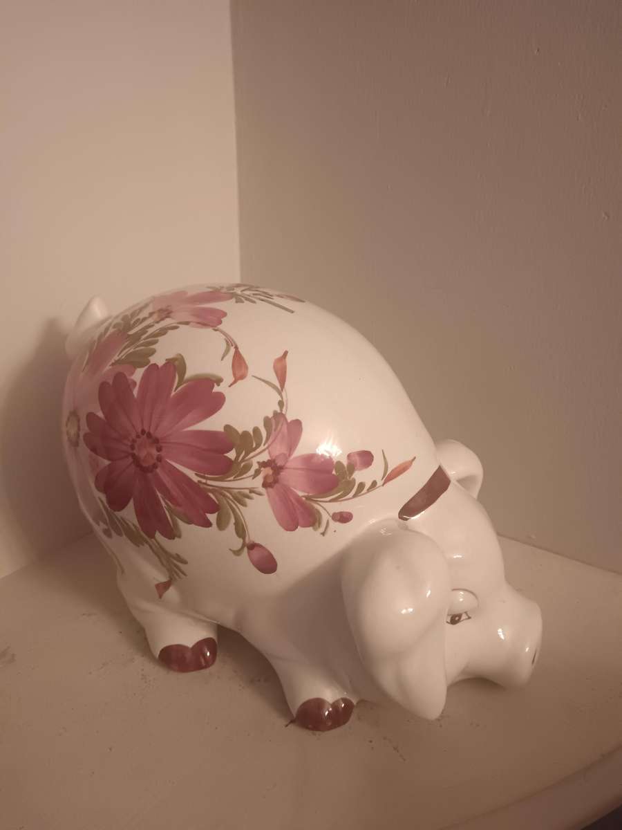 Large Italian Made Piggy Bank