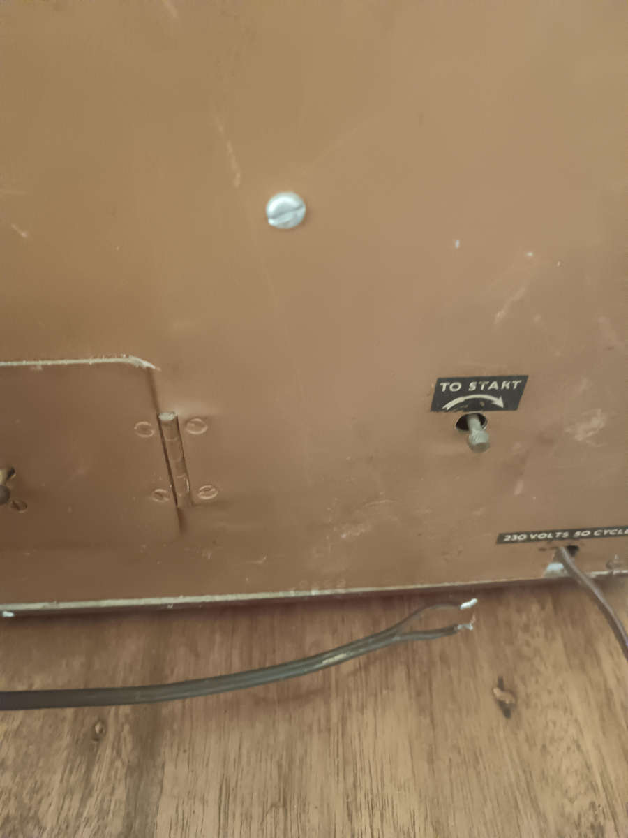 Art Deco Vitascope Clock - Untested