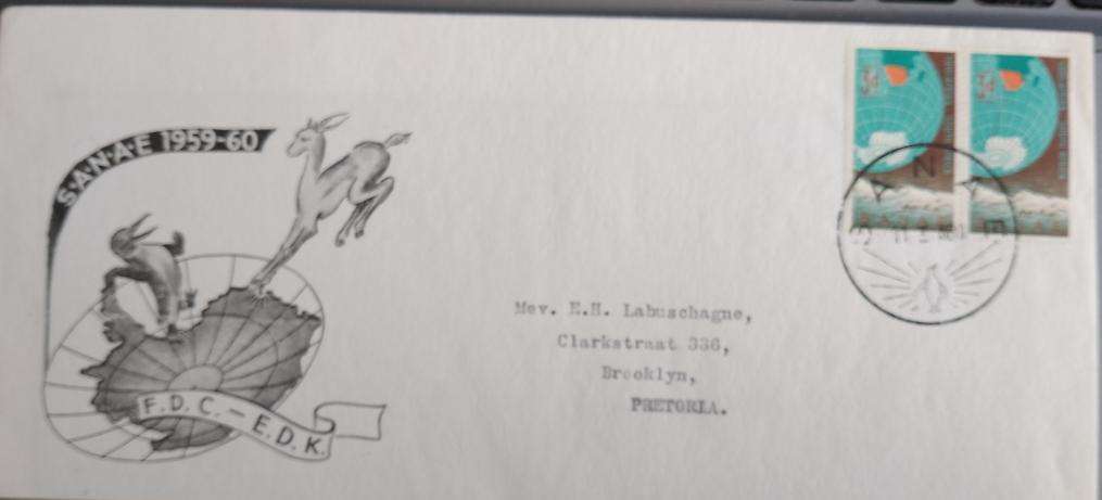 UNION FDC S.A.N.A.E  1959-LONGER COVER