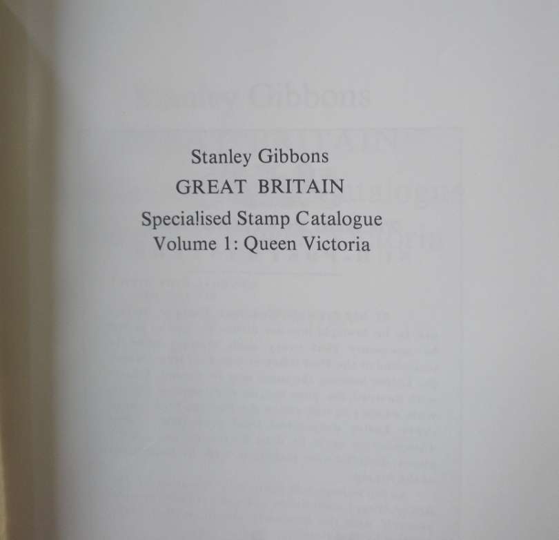 GB PENNY BLACK/BLUE CATALOGUE 1983 FOR PLATE NUMBERS -MUST HAVE FOR COLLECTORS OF THEM !!