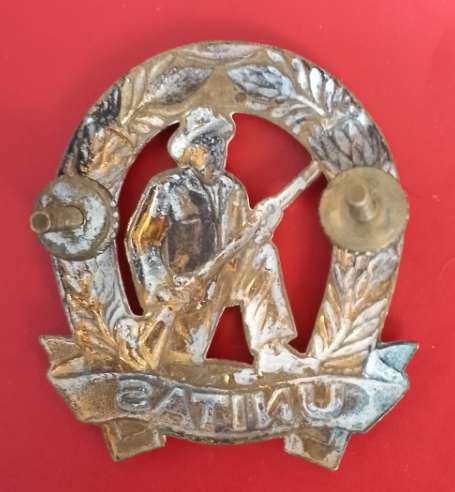 Large SADF `Unitas` Commando Cap Badge.