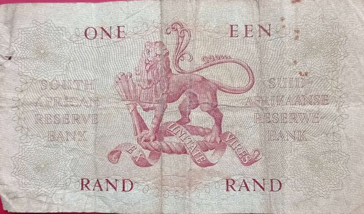 South Africa 1 Rand Banknote | G Rissik SEE SCANS